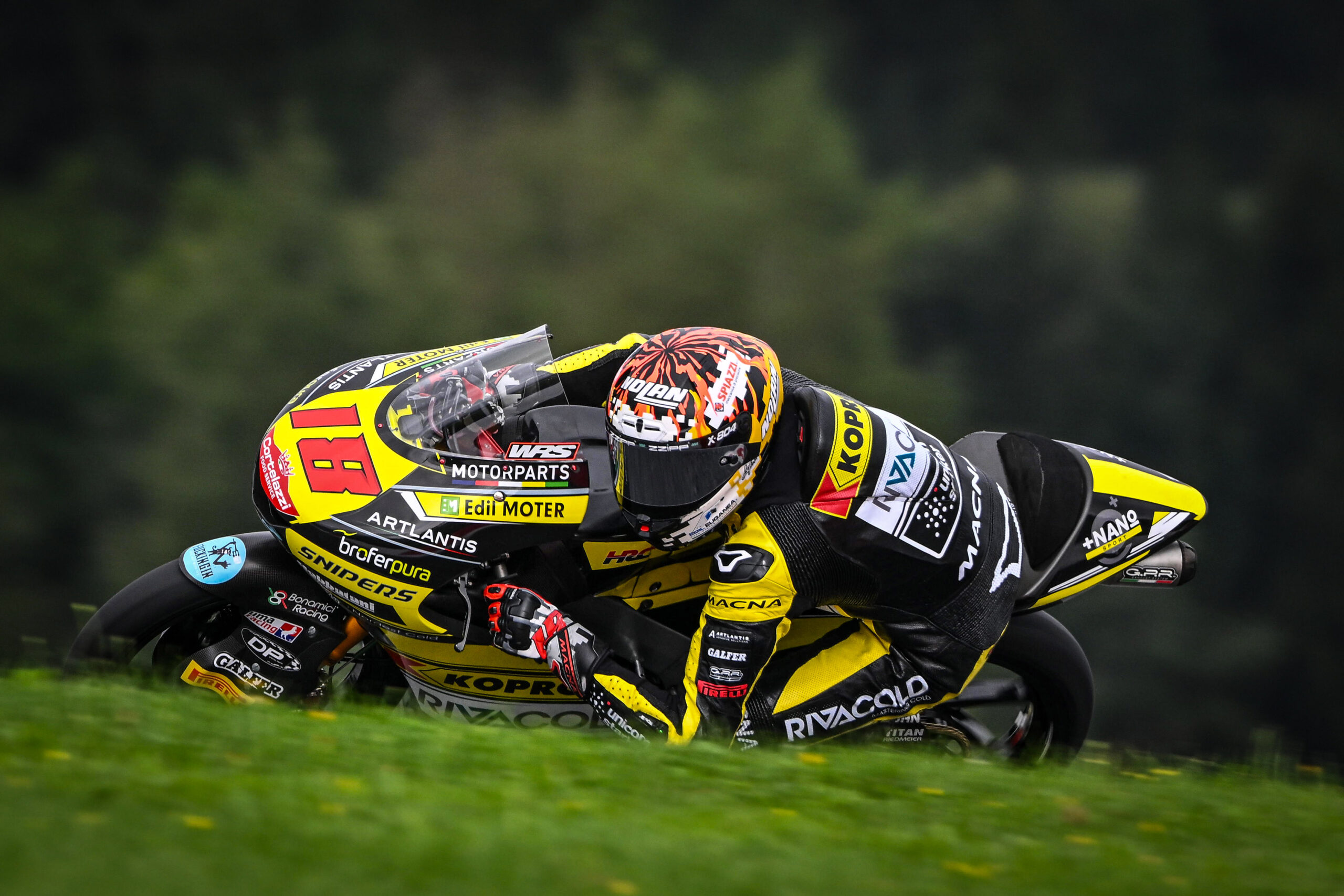 <strong>Variable conditions in Austria, weekend finished with points despite a challenging race.</strong>