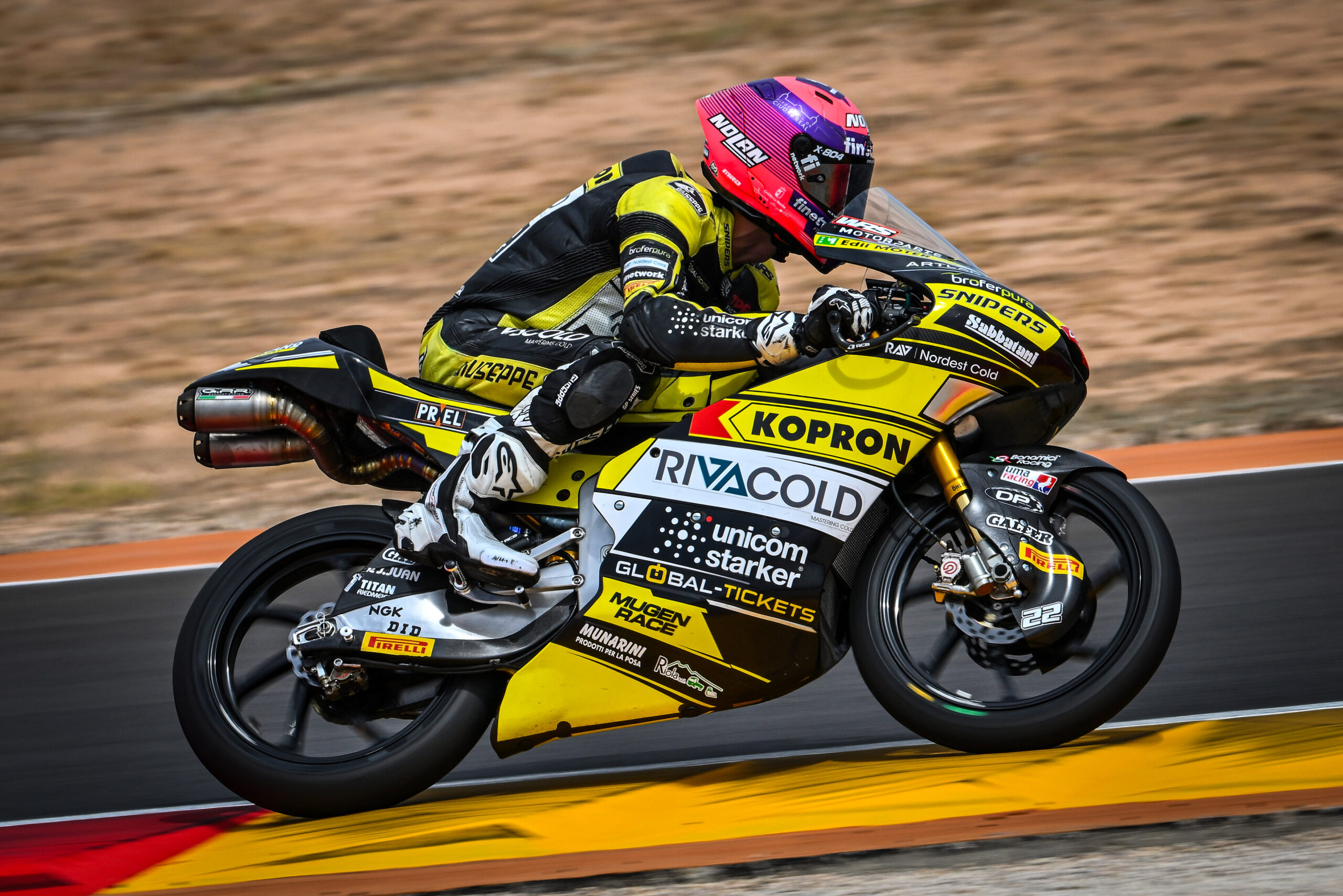 <strong>An extremely tricky track for the Aragón GP after a great weekend with more points brought home.</strong>